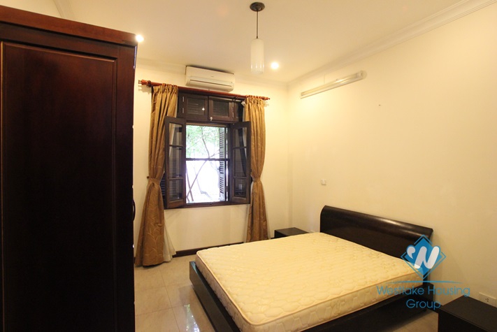 High quality house for rent with garden around in Ciputra area, Tay Ho District, Ha Noi